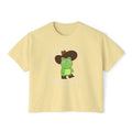 Rootin' Tootin' Frog Revolution Boxy Tee — Cute Cowgirl Frog Graphic Shirt