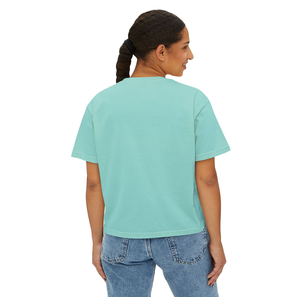 Rootin' Tootin' Frog Revolution Boxy Tee — Cute Cowgirl Frog Graphic Shirt