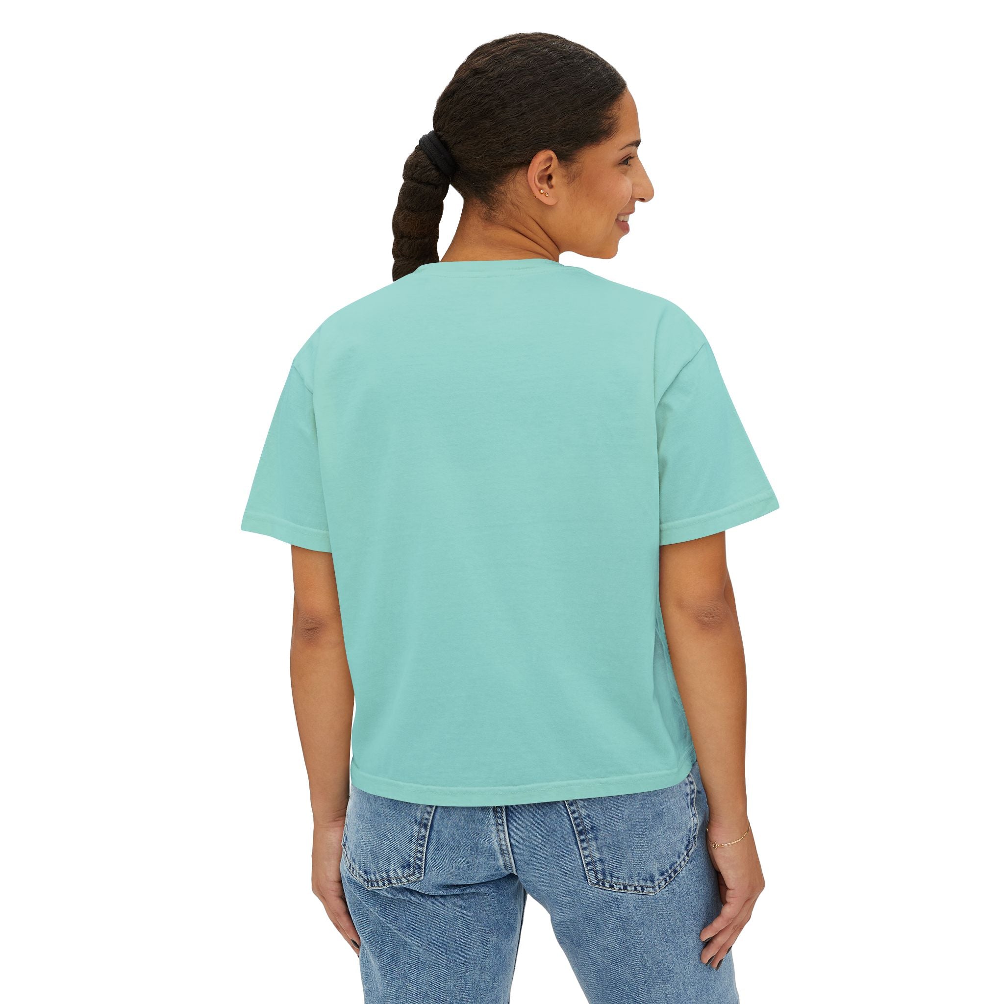 Rootin' Tootin' Frog Revolution Boxy Tee — Cute Cowgirl Frog Graphic Shirt
