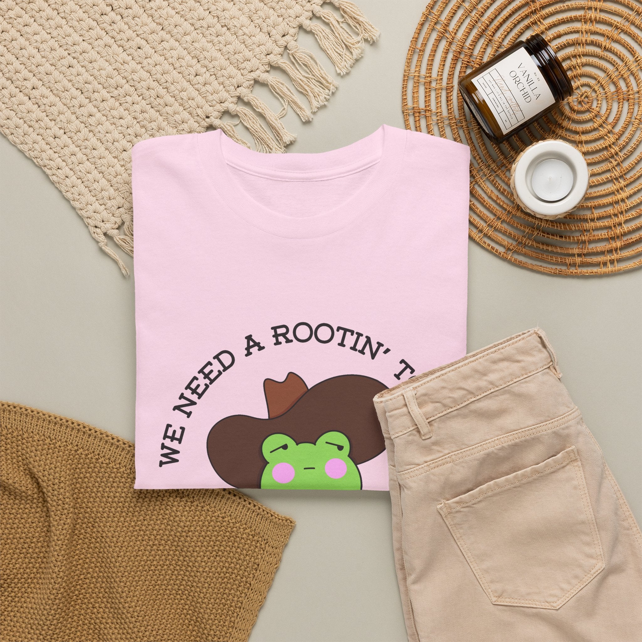 Frog Cowboy Tee — "We Need a Rootin' Tootin' Revolution" Funny Graphic T-Shirt